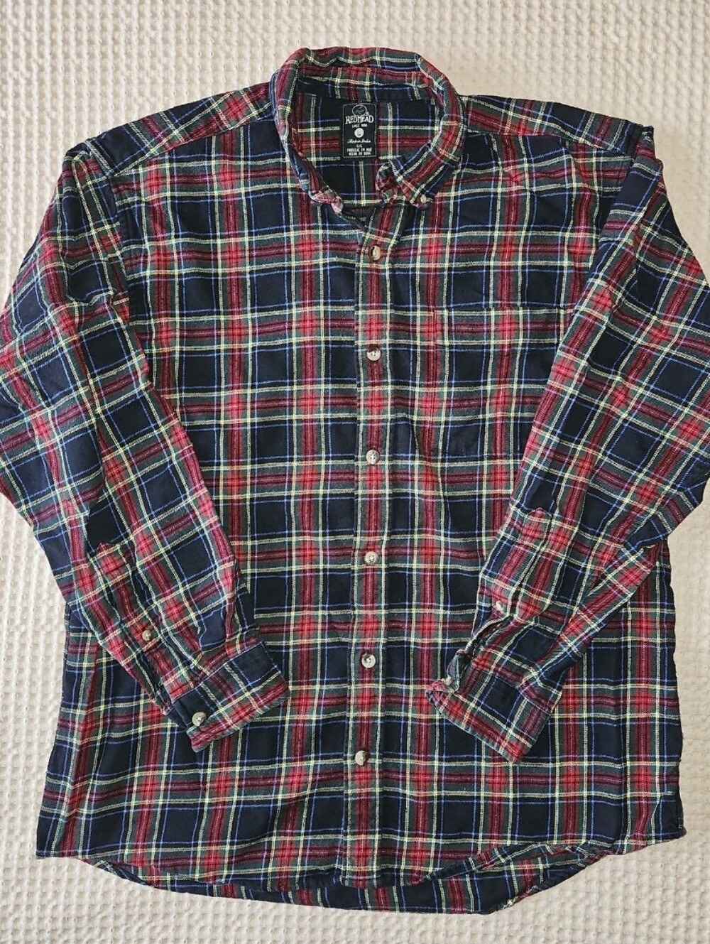 Vintage Plaid Button Down